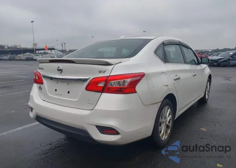 2017 Nissan Sentra Sv из США, поврежденный, VIN 3N1AB7APXHY246867